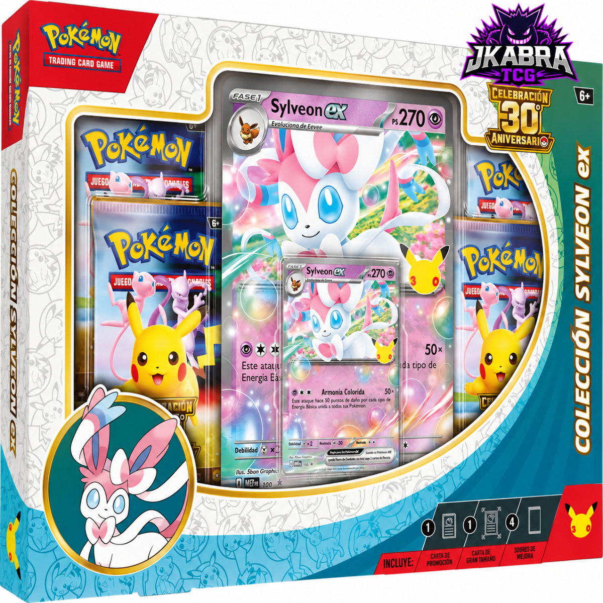 PREVENTA – 30.º Aniversario – Colección Sylveon ex / Ex box Sylveon / INGLÉS
