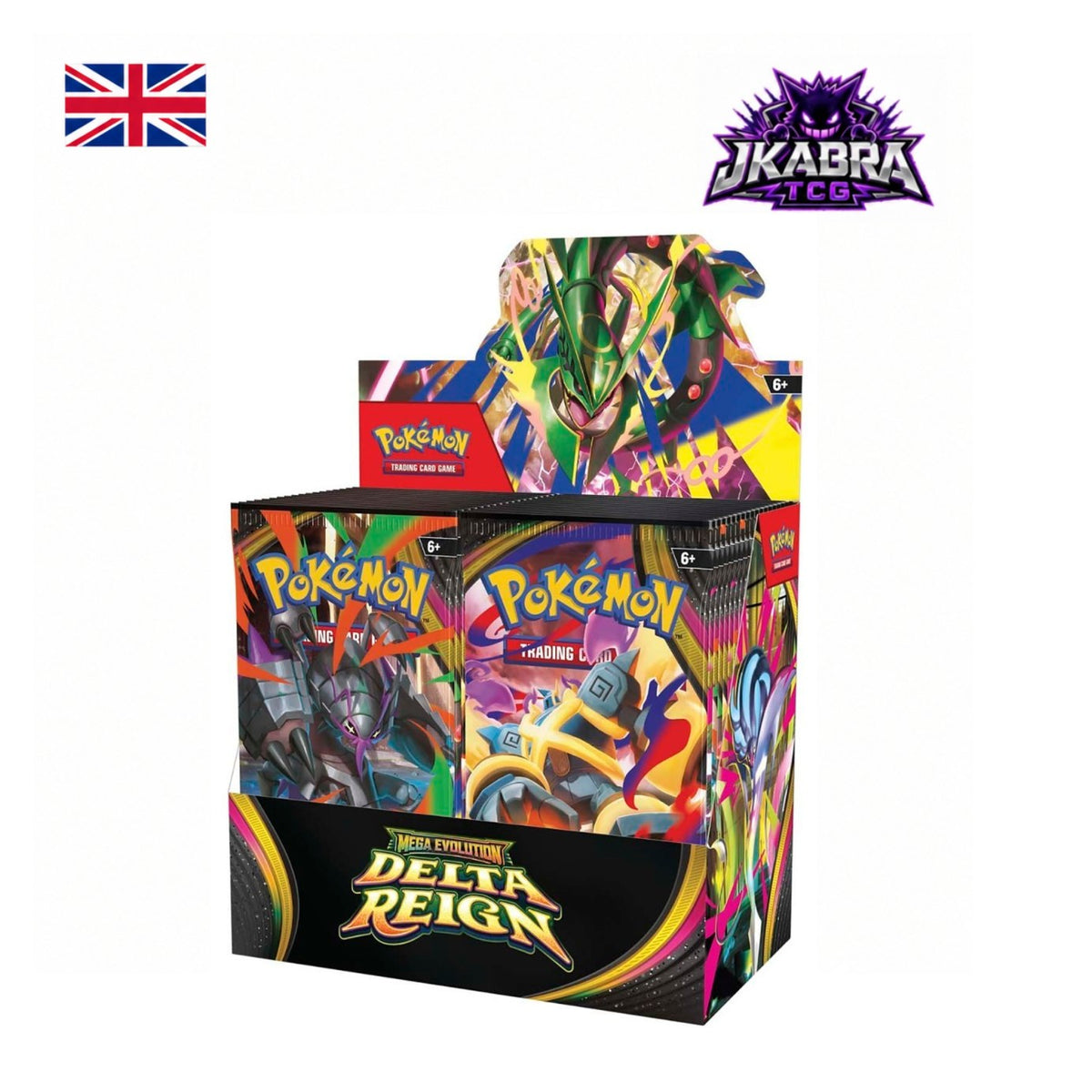 PREVENTA –  Booster Box Mega Evolution: Delta Reign (36 Sobres)