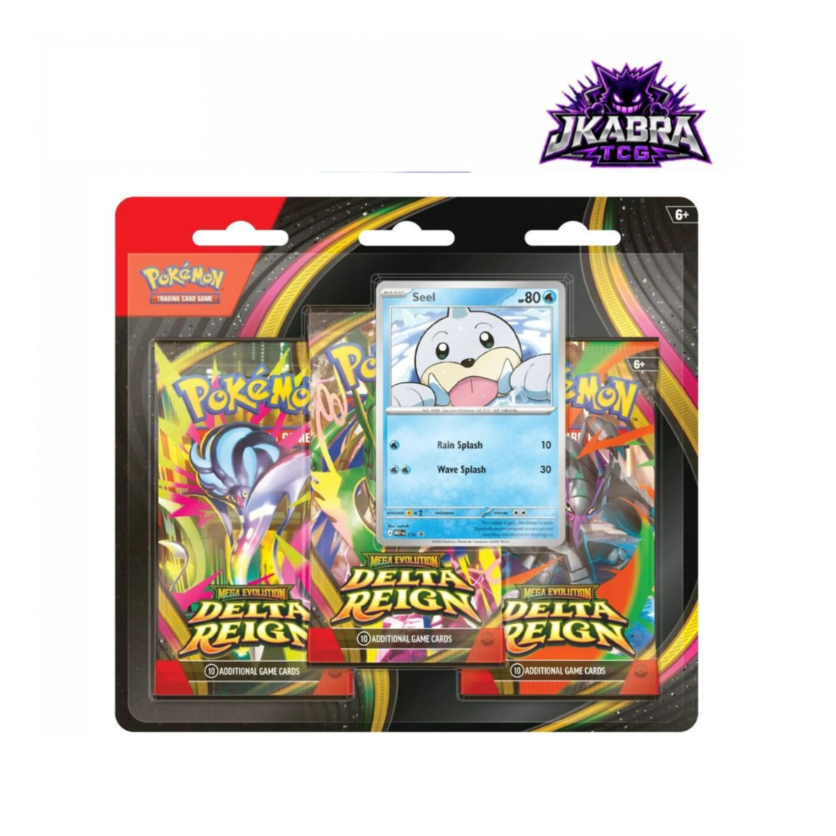 PREVENTA –Blíster pack 3 Mega Evolution Delta Reign